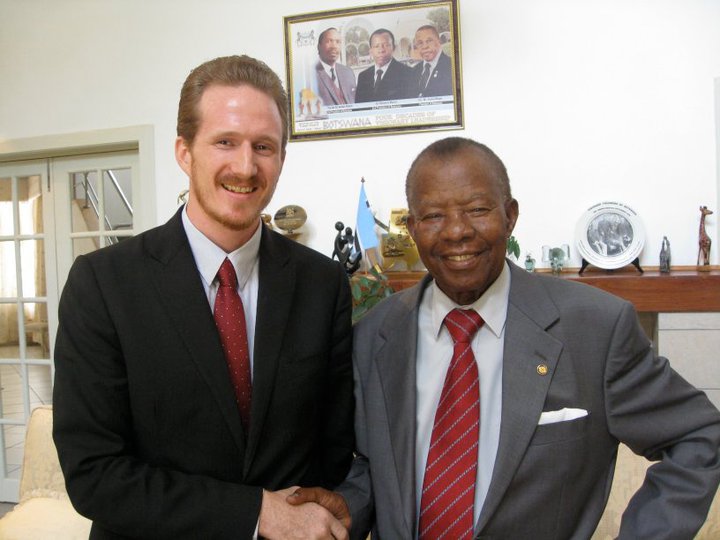 Interview President of Botswana Quett Masire